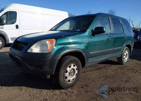 2004 Honda Cr-V Ex из США, поврежденный, VIN SHSRD78814U208337